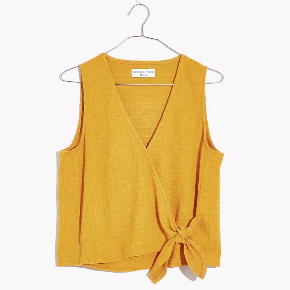 Madewell Wrap Tank Top NWT